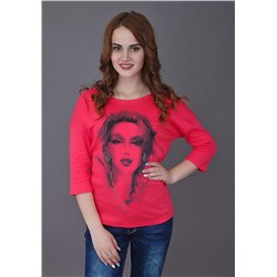 Кофта Тиффани(принт илона) 3-449