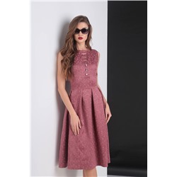 Viola Style 0807 темно-розовый, Платье