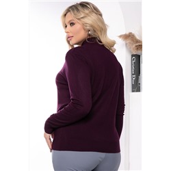 Водолазка Осенняя история (слива) Б14550-20М