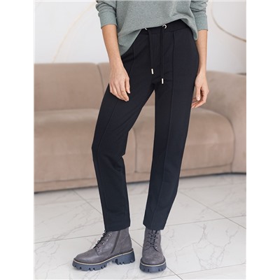 Брюки из эластичного футера