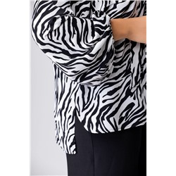 EVA GRANT 214 черный+белый, Брюки,  Блуза