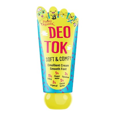 DEO-TOK Смягчающий крем-уход для ног ГЛАДКОСТЬ И КОМФОРТ  50мл
