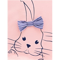 Футболка (лонгслив) UD 3836 крем-розовый