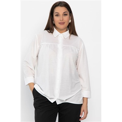 Рубашка Глейдис (белая) Б14240-18М