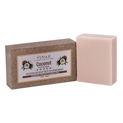 COCONUT Handmade Soap Skin Nourishment, Aasha Herbals (КОКОС мыло ручной работы, питающее, Ааша Хербалс), 100 г.