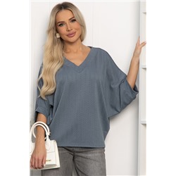 Джемпер трикотажный Джорджина (джинс) Б14247-12М