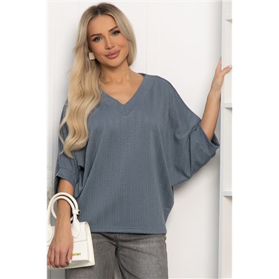 Джемпер трикотажный Джорджина (джинс) Б14247-12М