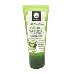 U&I ALOE VERA GEL 100% NATURAL (АЛОЭ ВЕРА ГЕЛЬ 100% НАТУРАЛЬНЫЙ), 60 г.