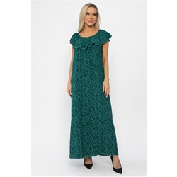 Платье Элинор макси (зеленое) П13759-12М