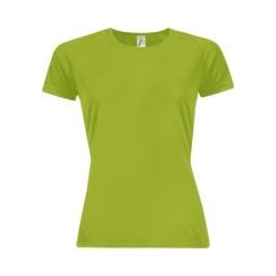 Футболка женская Sporty Women 140, зеленое яблоко