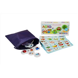 Лото с пластиковыми фишками «Мир вокруг»