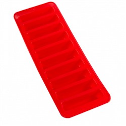 Форма силиконовая "Дамские пальчики" 24,5*9 см, 10 ячеек