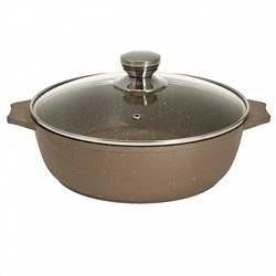 Жаровня 3 л АП Гранит brown 33806