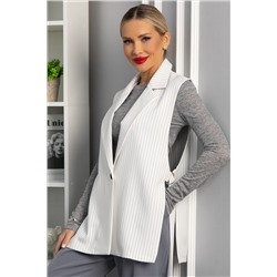 Жилет Рабочий день (белый) Б14212-4М