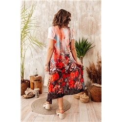 Romanovich Style 1-1332 каралловый, Платье
