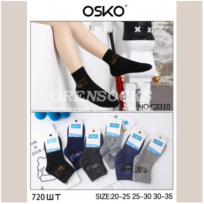 OSKO НОСКИ ДЕТСКИЕ НА МАЛЬЧИКА ХЛОПОК АССОРТИ C3310