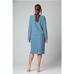 Verita 2176 голубой, Юбка,  Жакет