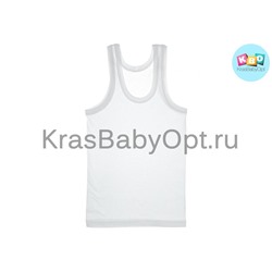 Майка белая для мальчика