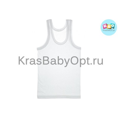 Майка белая для мальчика