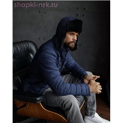 F 474 Ушанка мужская искуственный мех (60-61)