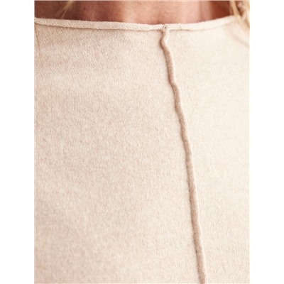 Джемпер тонкой вязки из хлопка с нейлоном