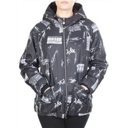 ZW-2183-1C Куртка демисезонная женская BLACK LEOPARD (100 гр.синтепона) размер 54