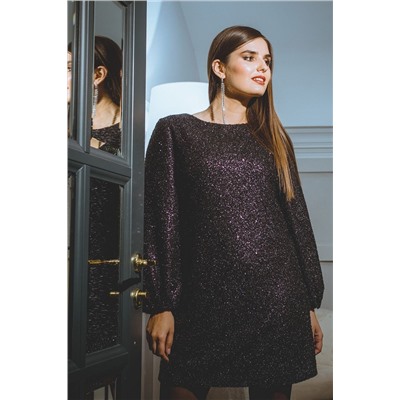 Faufilure outlet С1028 фиолетовый, Платье