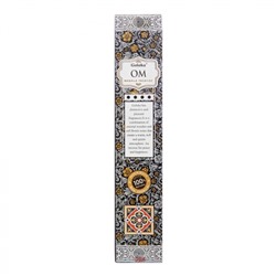 Goloka OM Masala Incense (Высококачественные индийские пыльцовые благовония ОМ, Голока), 15 г.