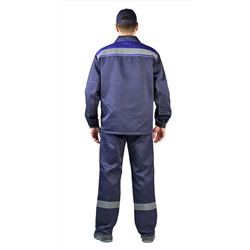 Костюм "УДАРНИК" куртка/брюки Т.СИНИЙ/ВАСИЛЁК