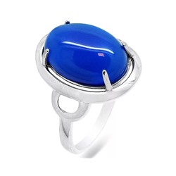 Кольцо из серебра агат, КП13с
