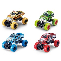 Wincars. Джип с большими колёсами инерционный металлический 14см, в ассортименте СА 2819