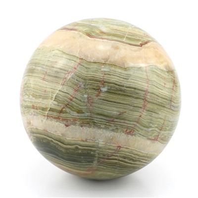 Шар из камня оникса 8 (диаметр 200мм).