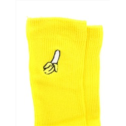 Детские носки 3-5 лет 15-18 см  "Fruit" Банан