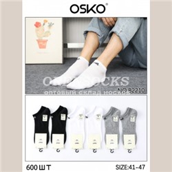 НОСКИ МУЖСКИЕ УКОРОЧЕННЫЕ ПОЛУСЕТКА OSKO B2210