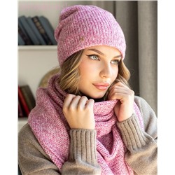 M 1153 S 1153 Комплект женский флис (колпак+косынка) (56-58)