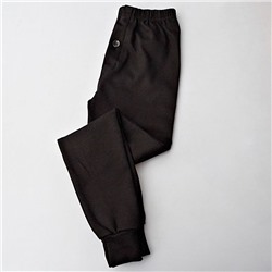 5002 черн Кальсоны утепленные для мальчиков (116-128)