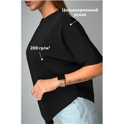 Женская асимметричная футболка Happyfox