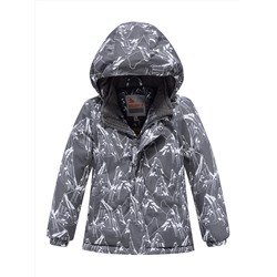 Горнолыжный костюм Valianly детский для мальчика серого цвета 9205Sr