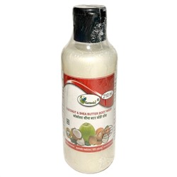 COCONUT & SHEA BUTTER Body Wash, Karmeshu (ГЕЛЬ ДЛЯ ДУША Кокос и Масло ШИ, Кармешу), 210 мл.