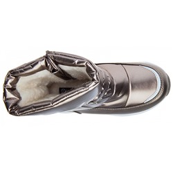 92D-NQ-1509 бронза Сноубутсы для девочек (25-31)/14