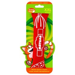 Игрушка для кошек с кошачьей мятой  "Колбаска" с шуршащим элементом GC8629АГ