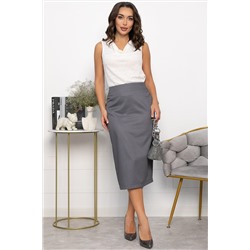 Юбка Эмма (темно-серая) Ю14166-25М