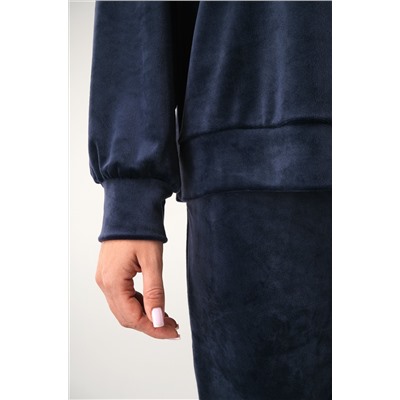 Женский велюровый костюм оверсайз Happyfox