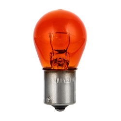 Лампа накаливания PY21W S25, 12В 21Вт, BAU15S, янтарь, 2шт/блистер (Original)