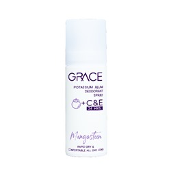 MANGOSTEEN Potassium Alum Deodorant Spray, Novolife (МАНГОСТИН дезодорант-спрей с калийными квасцами, Новолайф), 50 мл.