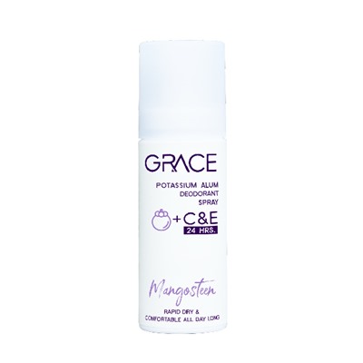 MANGOSTEEN Potassium Alum Deodorant Spray, Novolife (МАНГОСТИН дезодорант-спрей с калийными квасцами, Новолайф), 50 мл.