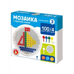 Детская мозаика с круглым полем (100 элементов)