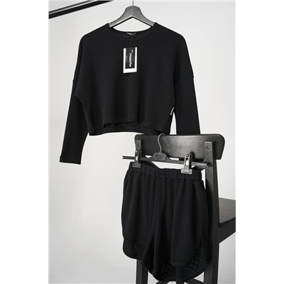 Женская пижама с шортами из ажурного хлопка Happyfox