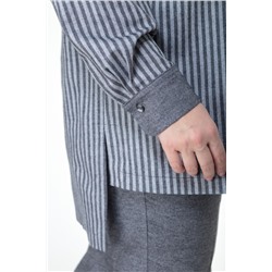 Anelli 996 серый+полоска, Брюки,  Блуза