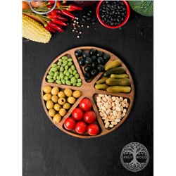 Менажница деревянная 762511